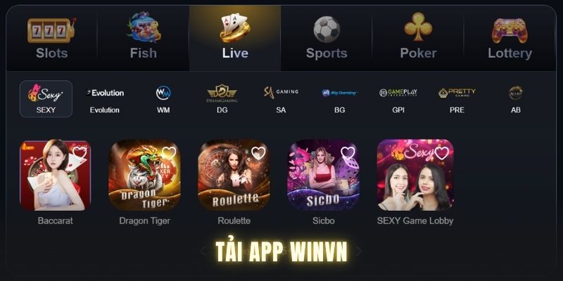 Lưu ý khi tải app WINVN