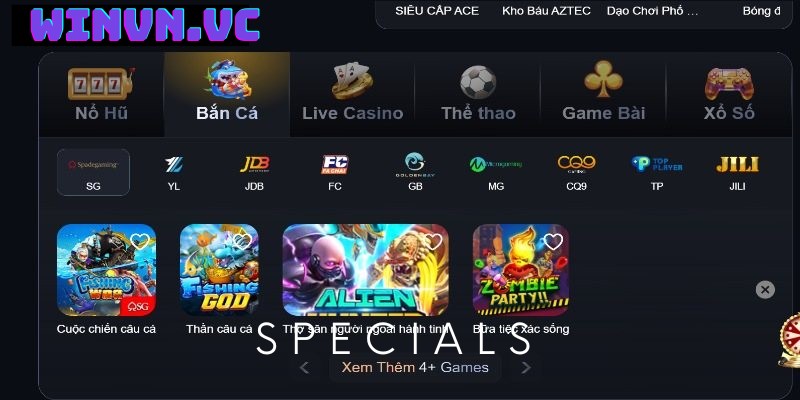 đôi nét về bắn cá winvn